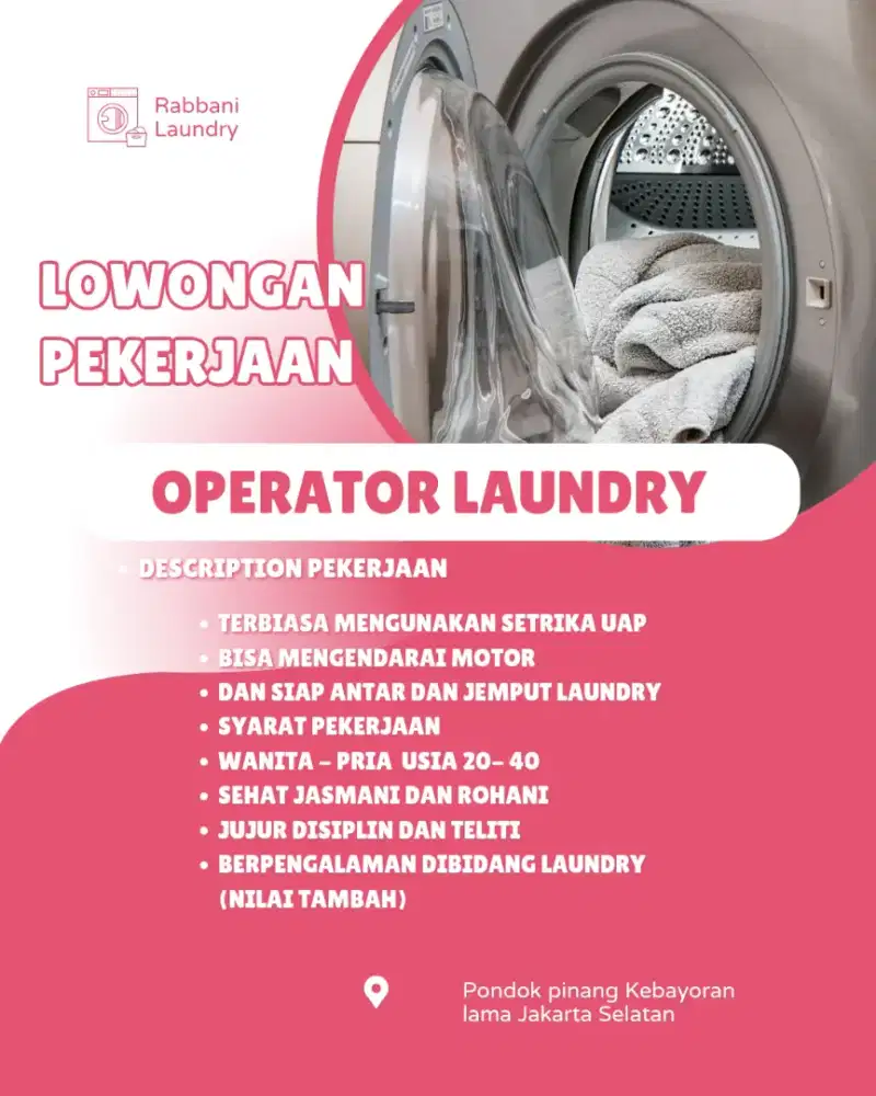 Operator Laundry