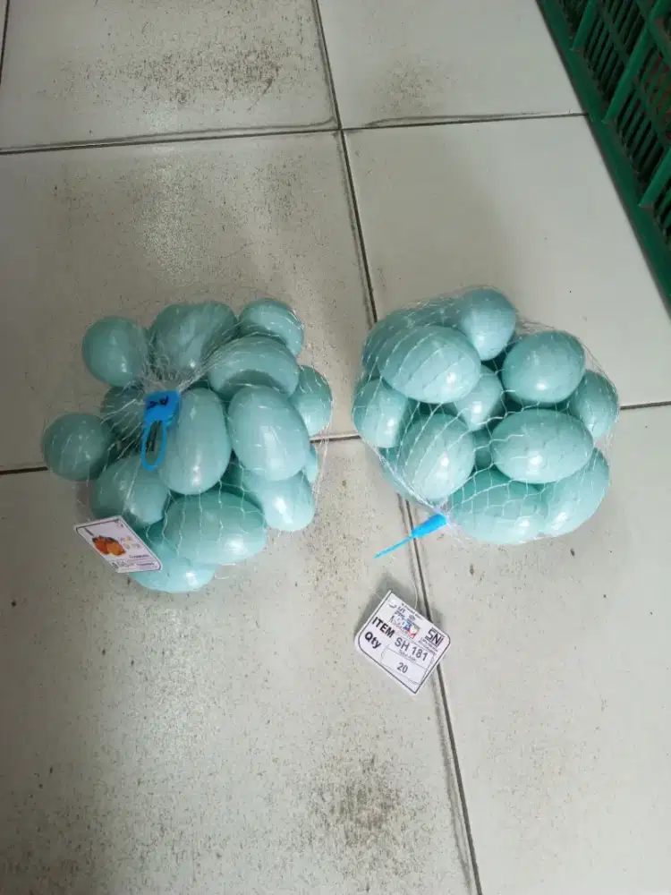 Mainan anak telur bebek jaring