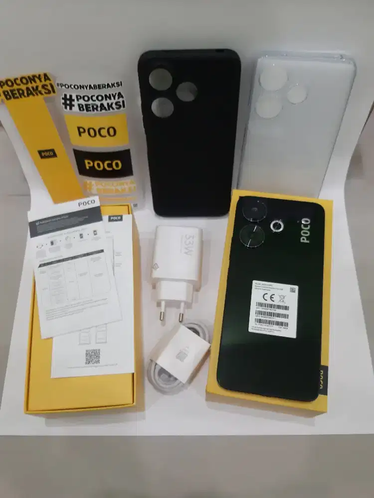 Poco M6 8/256 Baru beli, masih seperti baru, belum digunakan full