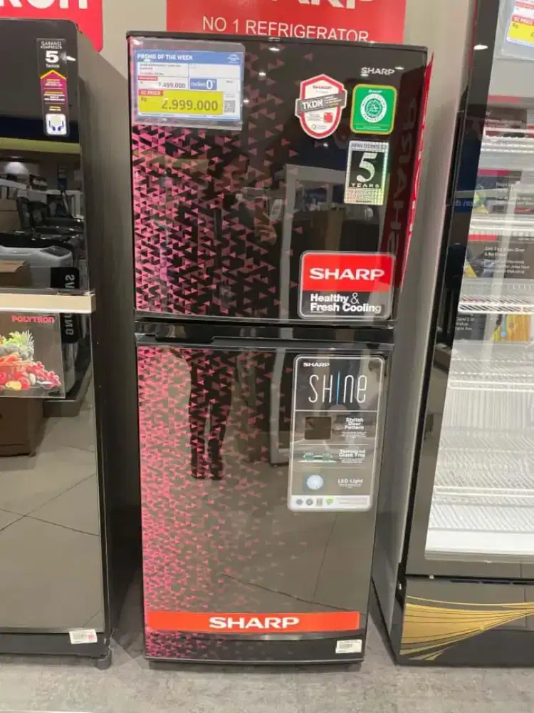Cicilan kulkas sharp pakai home credit