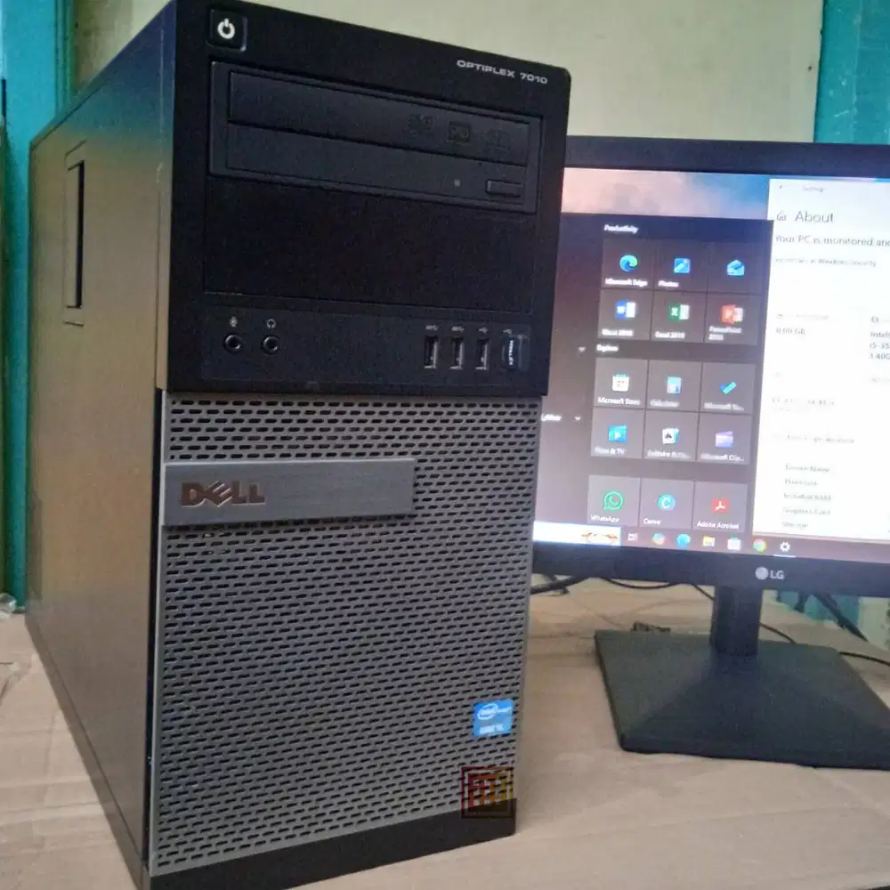 CPU Built-up Dell Optiplex 7010 Core i3-3240 RAM 6GB HDD 320GB