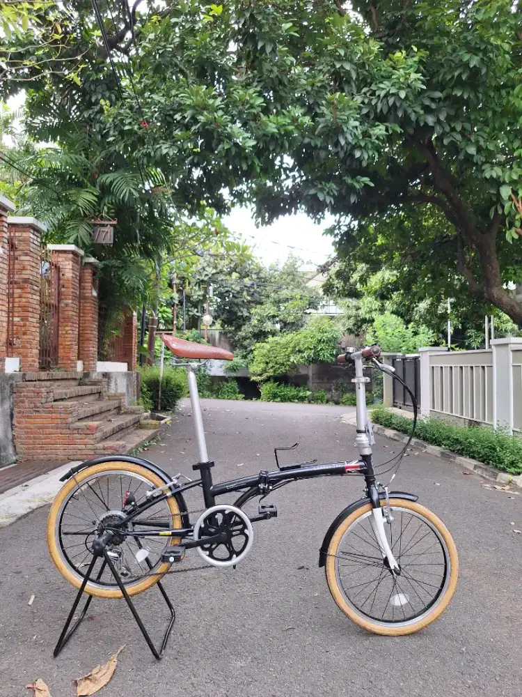 Sepeda Lipat London Taxi BLACK DOFF !!!