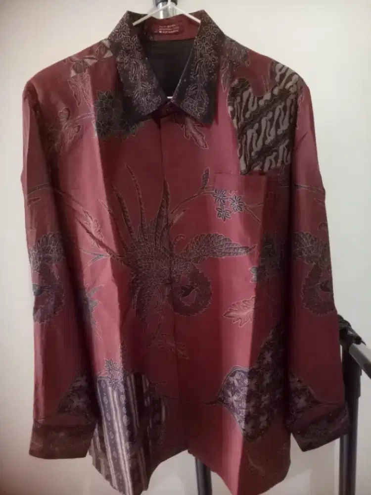 Batik sutera lengan panjang