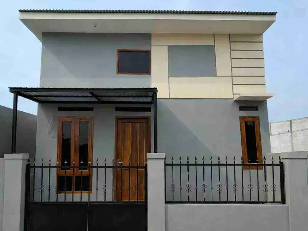 Hunian Modern Akses KRL Daru dan Tol Legok Cash 155juta dapet Pager Besi dan Kanopi