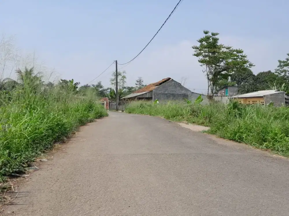 Kavling Dekat Stasiun Cigombong, FREE Kulkas & Mesin Cuci