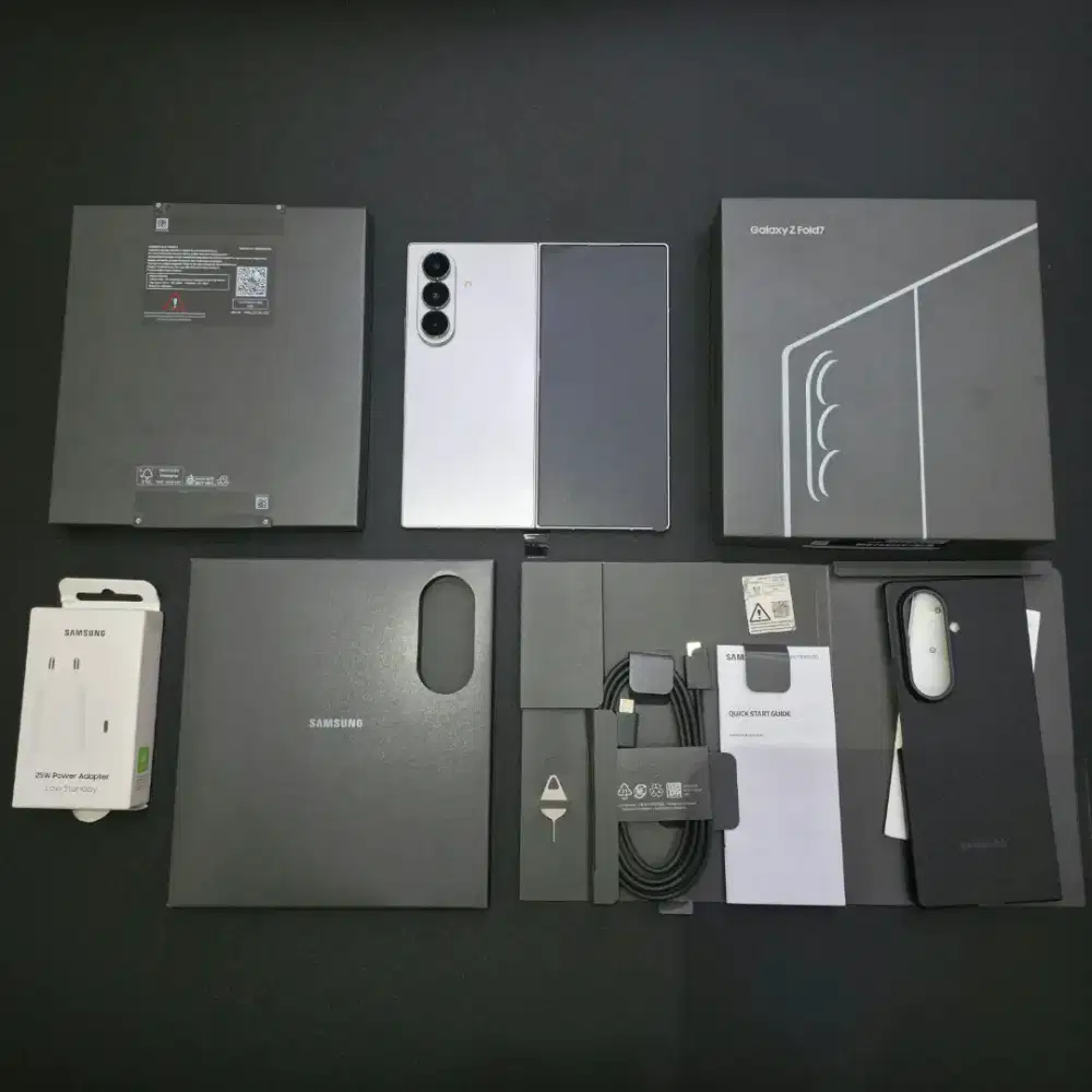 Samsung z fold 7 256gb sein resmi mulus fullset original berbonus