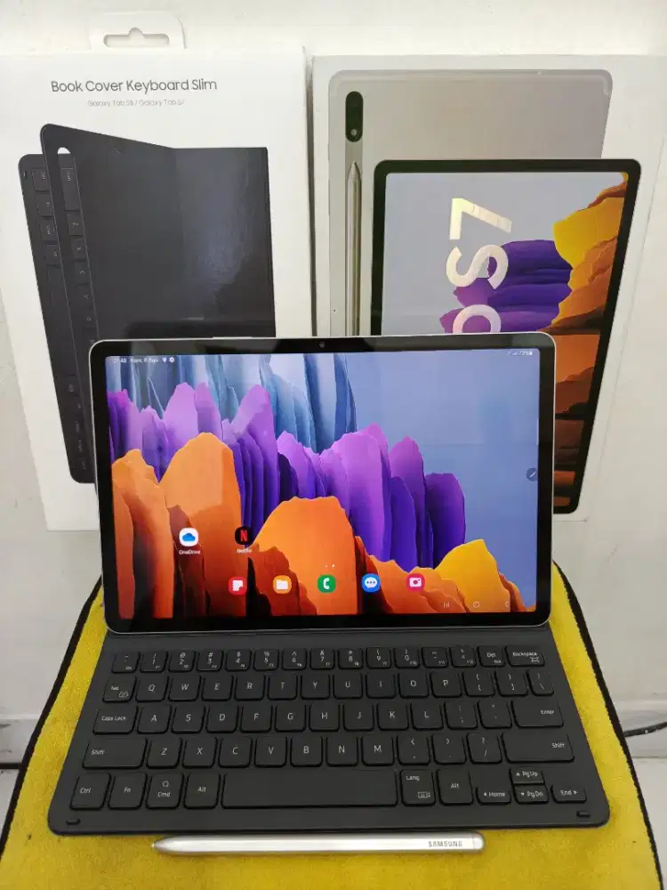 Samsung TAB S7 6/128 Resmi Sein, Mulis, Fullset Ori, Nominus