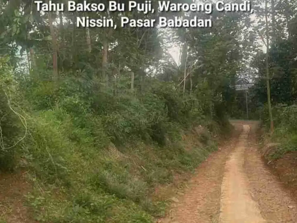 DIJUAL TANAH UNGARAN, NYATNYONO, UNGARAN BARAT