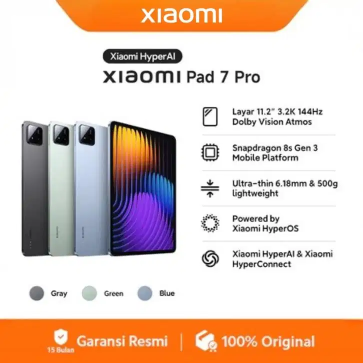 XIAOMI PAD 7PRO 12+12GB /512GB