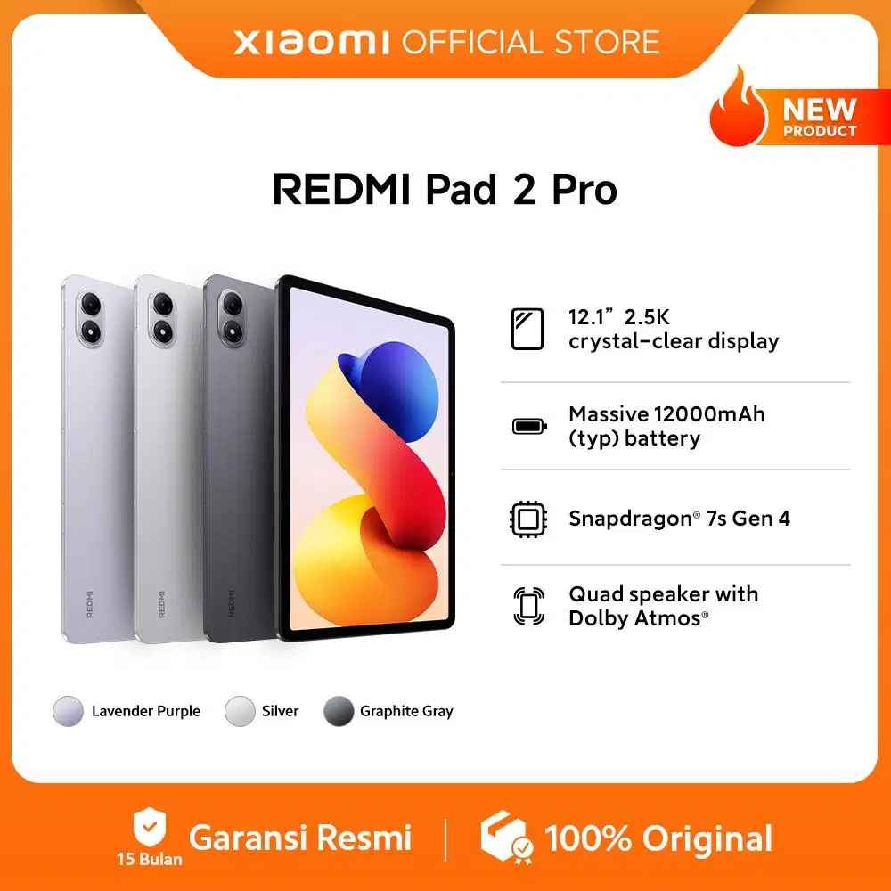 REDMI PAD 2 PRO 8+8GB /256GB
