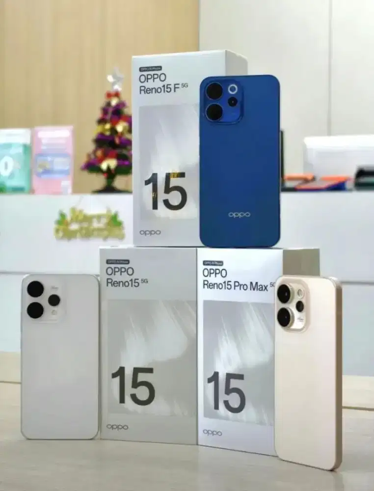 Oppo Reno 15 Pro Max 12/512GB Ready Stock Kartu Kredit Cicilan 0%