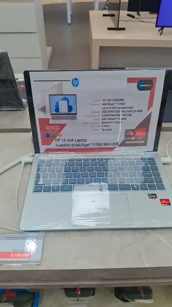 Laptop hp AMD Ryzen Bisa Kredit Pakai Akulaku