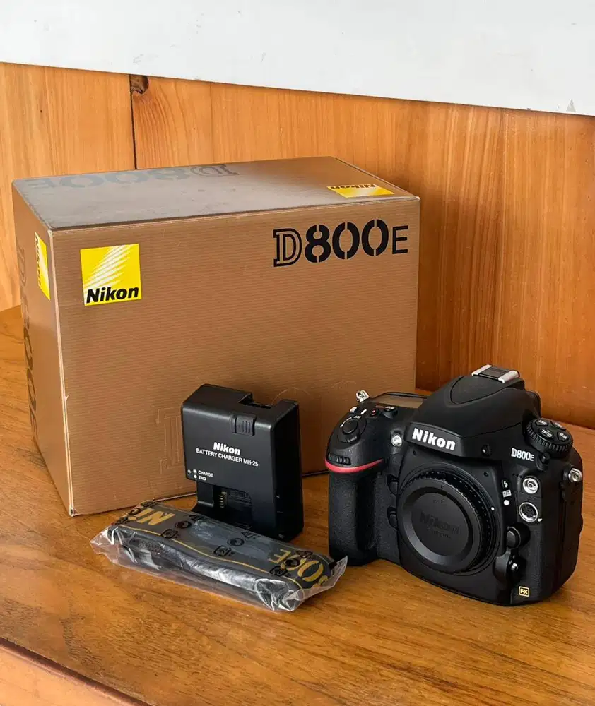 Nikon D800E Body Only Full Frame Like New Sc Rendah