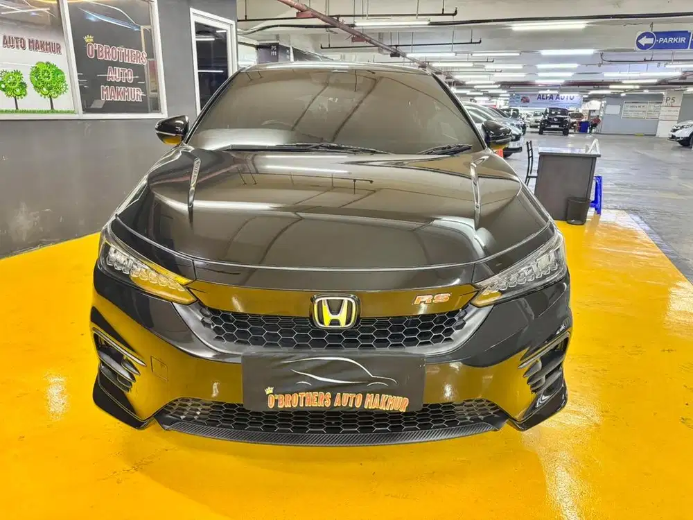 (DP 10jt) TERMURAH HONDA CITY HATCHBACK HB RS MATIC AT 2021 HITAM