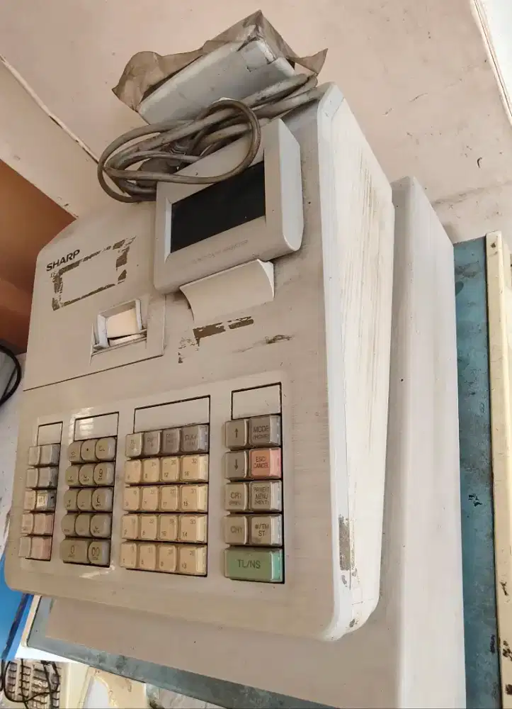 Jual mesin kasir cash register merk shrap