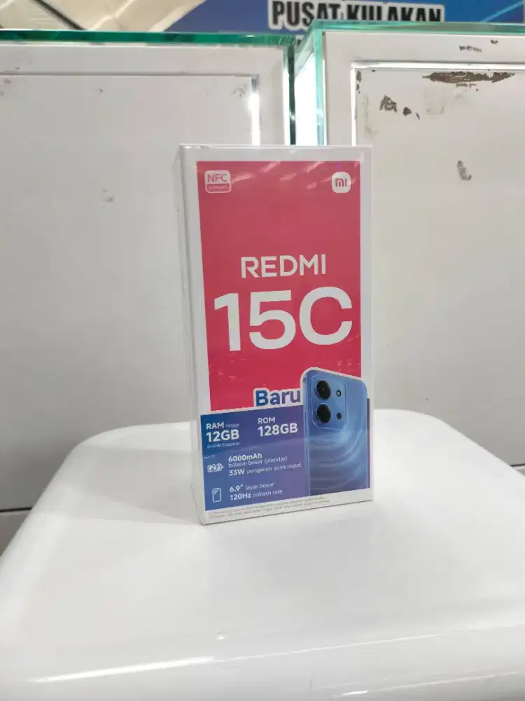 Redmi 15C 6/128gb New Garansi Resmi