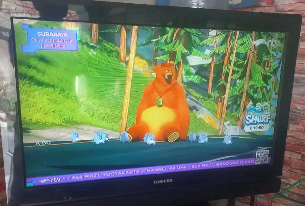 LCD TV 32 inc ToSHiBa Analog mulus murmer