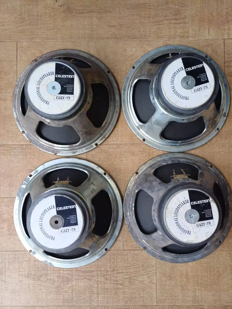 jual cepat CELESTION G12 -75 4 OHM ENGLAND ORIGIONAL