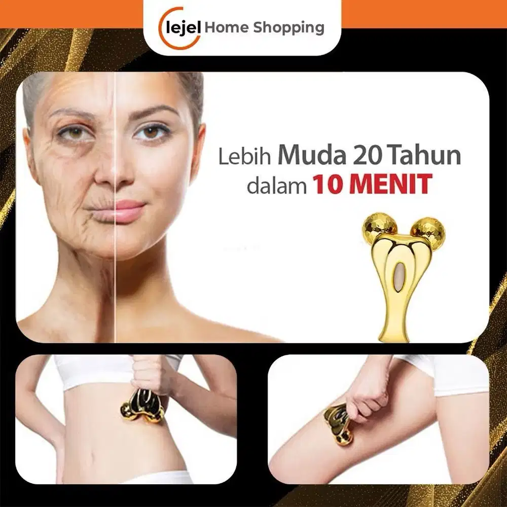Gold Lifting Roller bikin tirus badan dan bantu hempas lemak