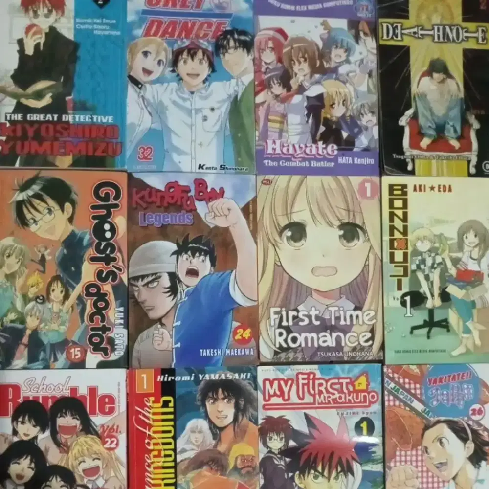 Jual Paket Komik Second Koleksi set cabutan
