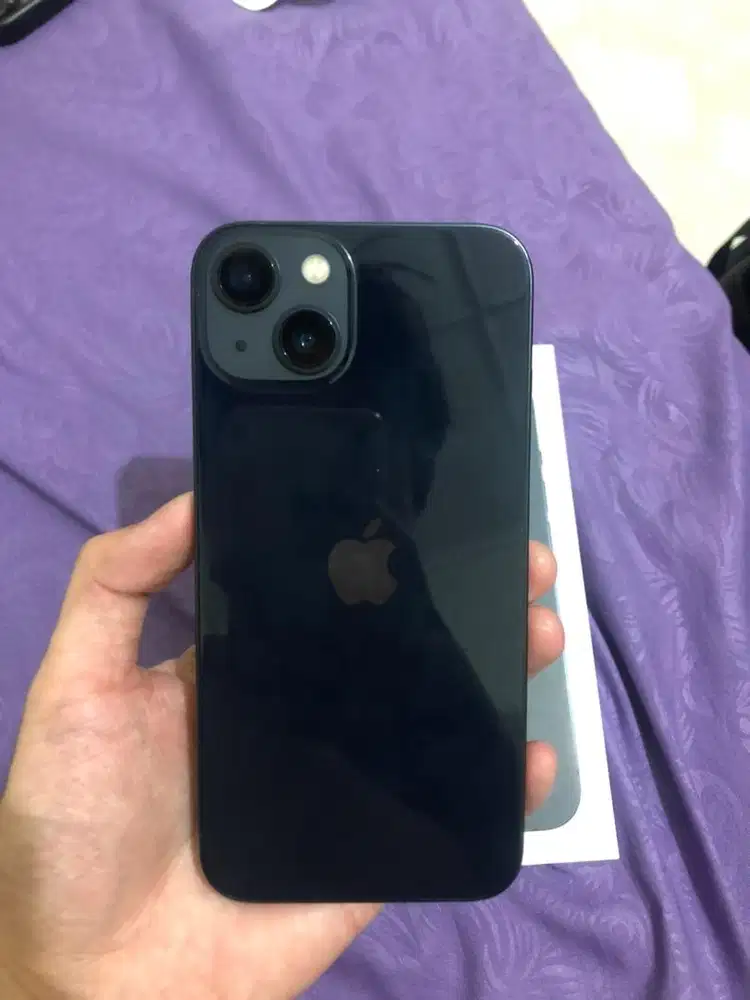 IPHONE 13 128GB EX IBOX MIDNIGHT BLUE GARANSI ON