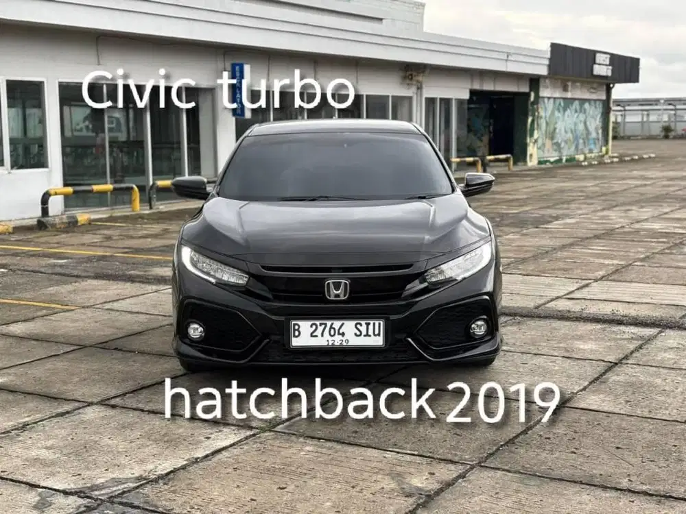 ‼️record‼️Honda Civic turbo hatchback E RS hitam 2019 2018 2017