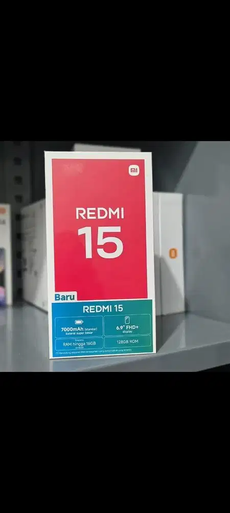 PROMO NEW REDMI 15 GARANSI XIAOMI INDONESIA!! BISA KREDIT TANPA DP!!