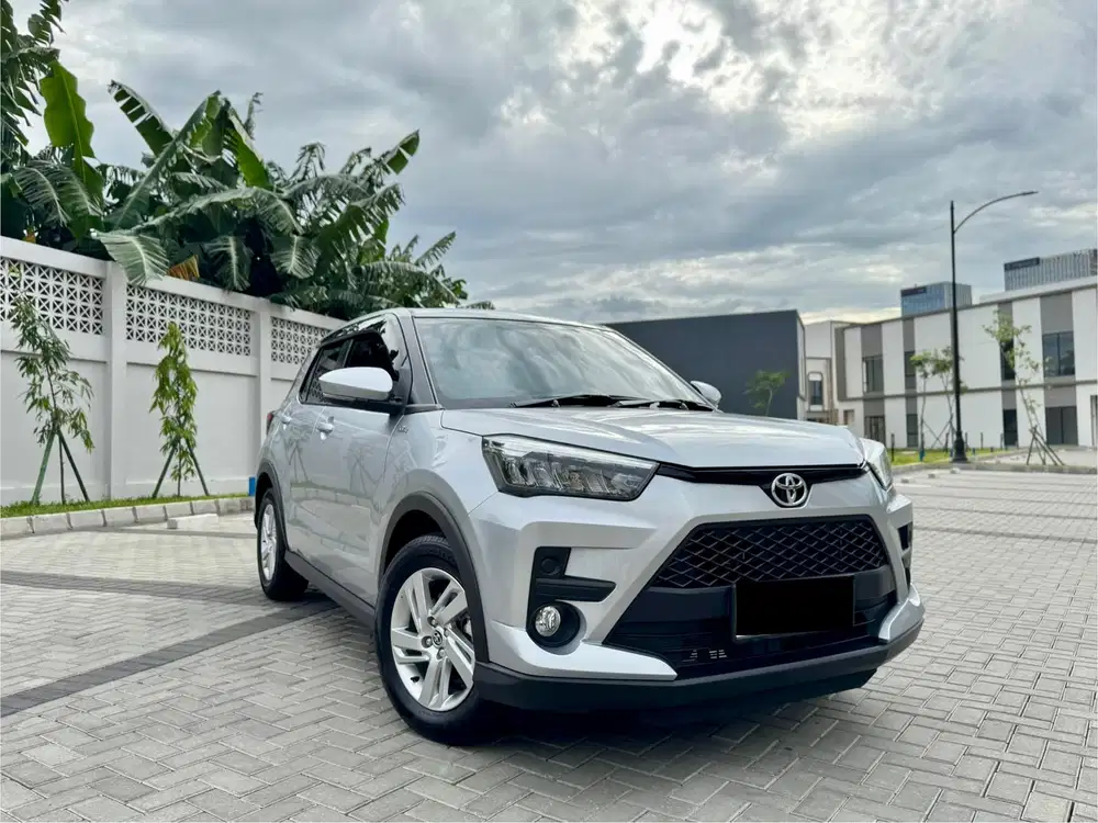 (KM 1 RIBU) Toyota Raize 1.2 G CVT Silver 2025 BATAL PAKAI!