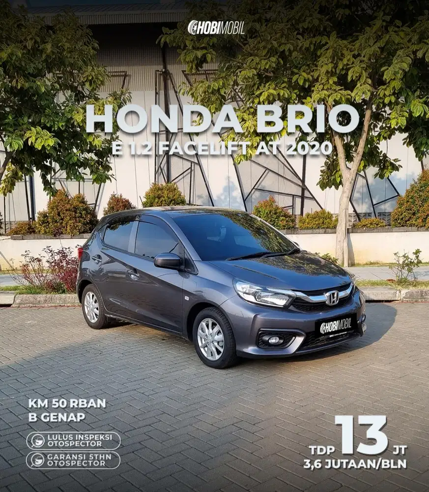 Honda Brio E 1.2 Facelift AT Thn 2020