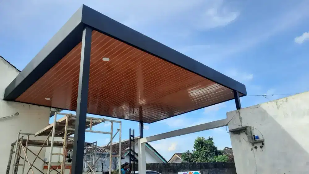 Kanopi baja ringan plafon pvc