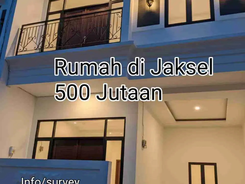 Rumah cluster 2 Lantai Termurah di Jagakarsa Jakarta Selatan akses mobil SHM