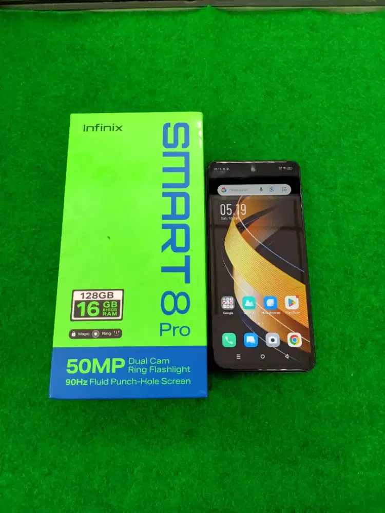 infinix smart 8/128gb lengkap mulus
