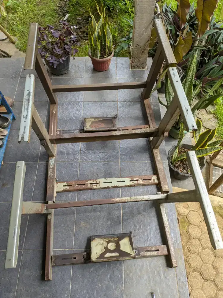 Kaki meja mesin jahit industri 3 unit