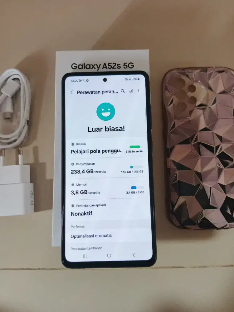 Samsung a52s 5g ram 8/256