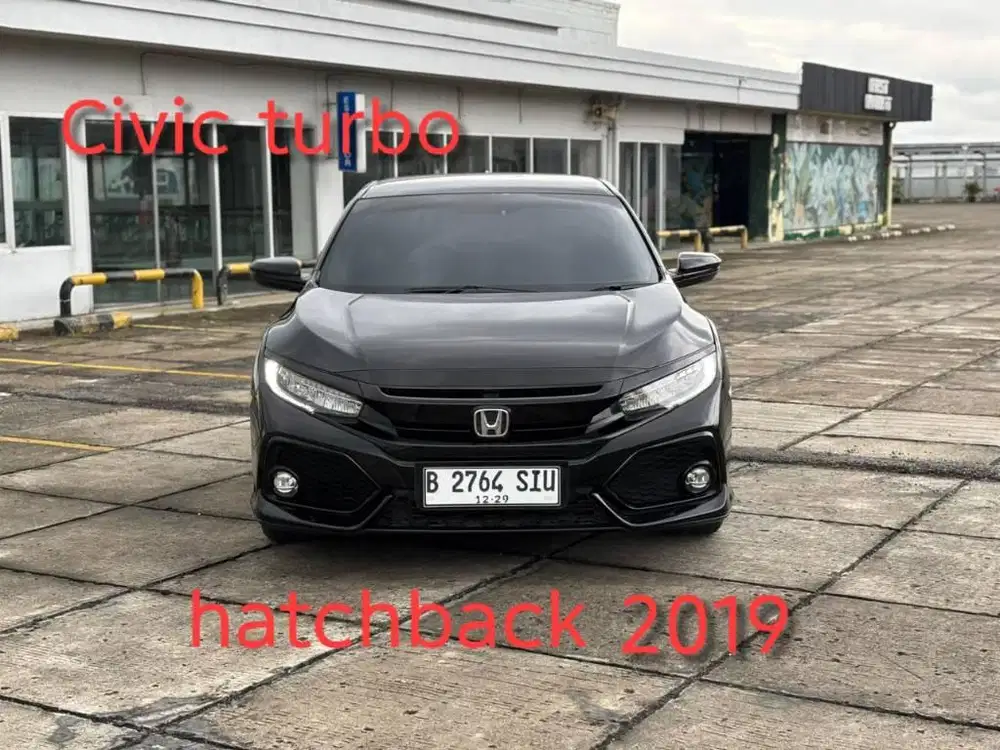 ‼️tangan pertama‼️Honda Civic turbo hatchback E hitam 2019 2018 2017