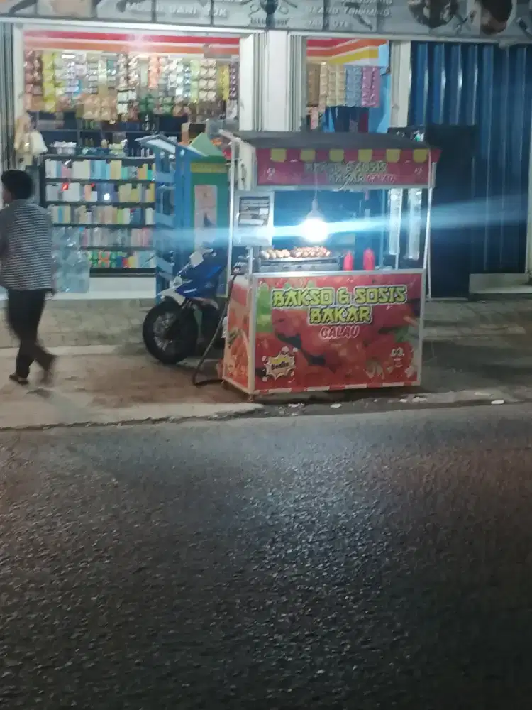 Gerobak lipet cocok buat es th dll