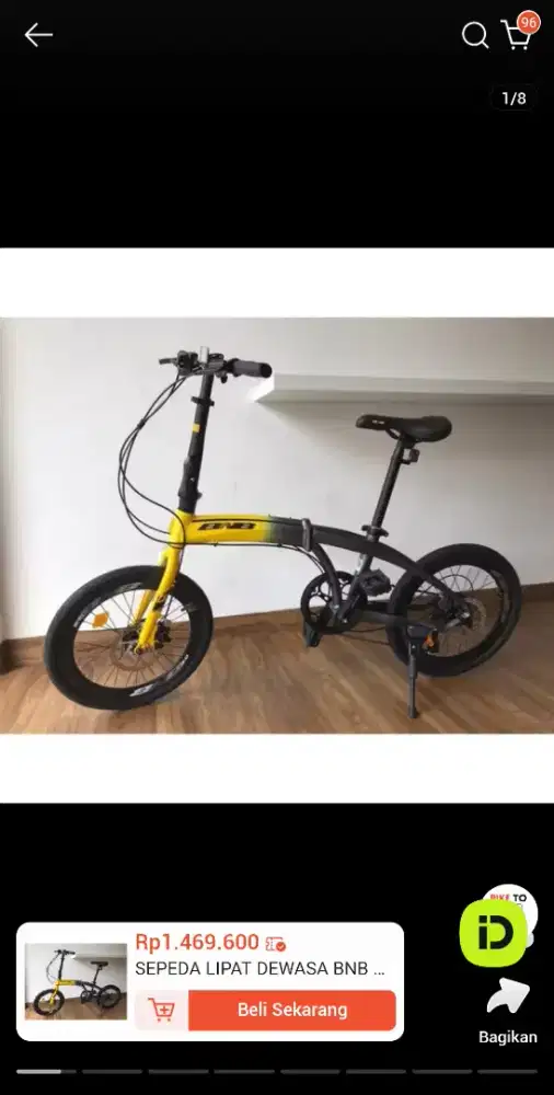 sepeda lipat bnb