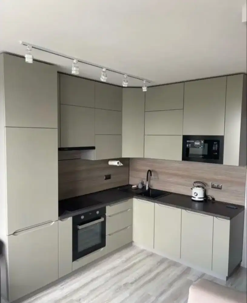 Custom kitchen set bedroom set livingroom bedrop tv lemari pakaian