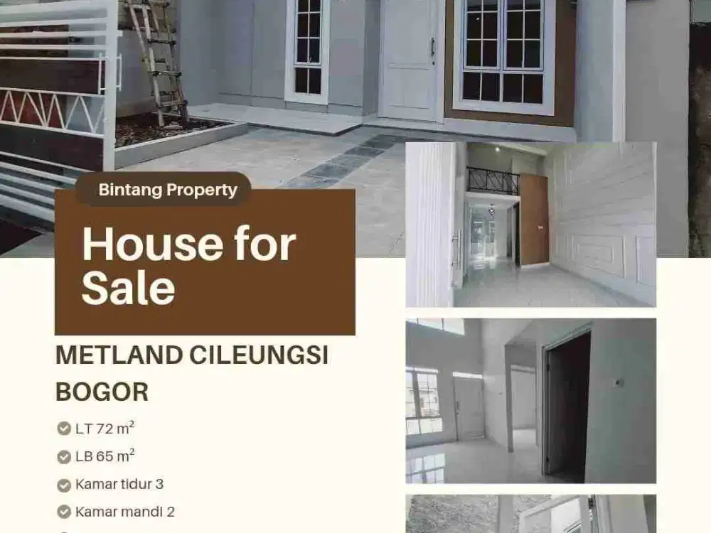 DIJUAL RUMAH MURAH METLAND cilengsi