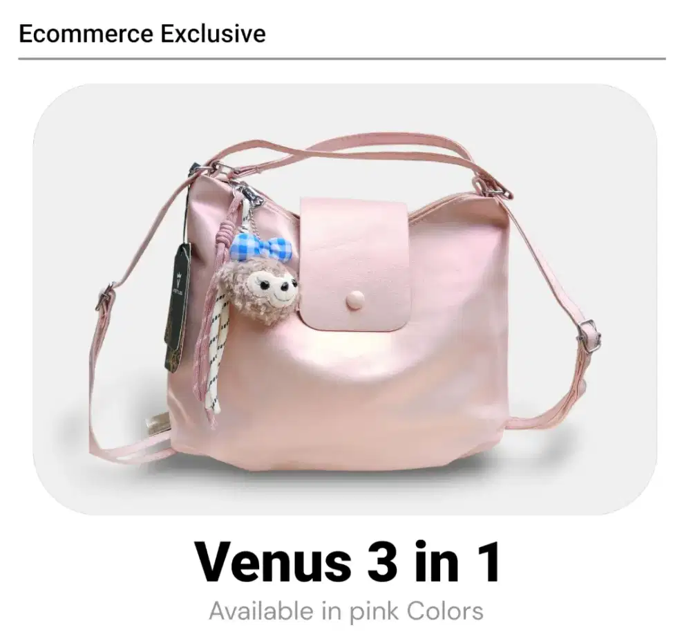 Venus 3 in 1 Pink Ori