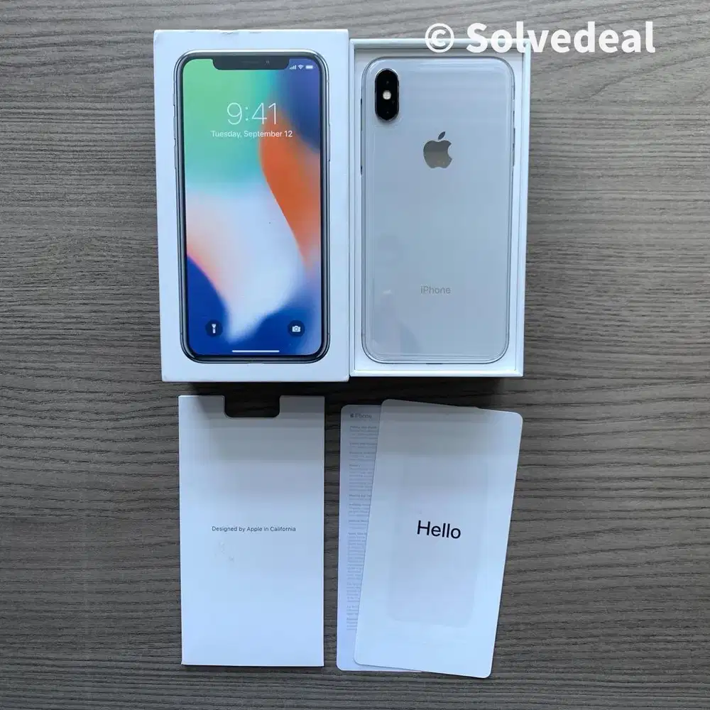 Apple Iphone X White Mulus