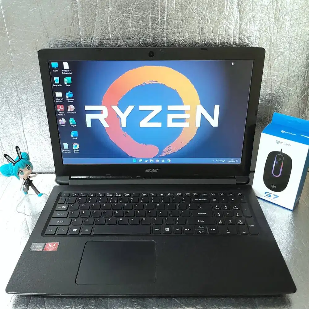 lAPTOP SECOND Acer Aspire A315-41 Amd Reyzen 3-220U Ram 8gb ssd 256gb
