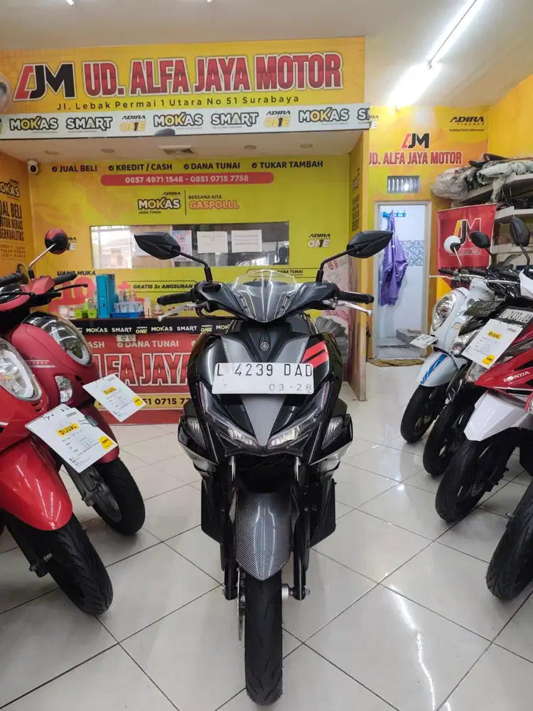 Unit Istimewa ^ Yamaha Aerox 155 Vva th 2018