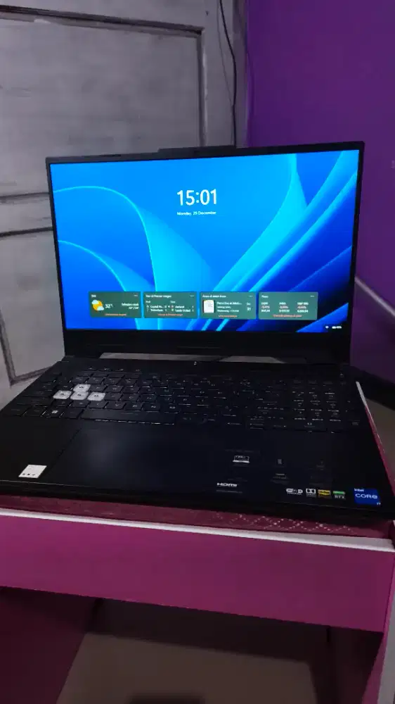 Laptop Asus F15 RTX 3050TI  I7 gen 12