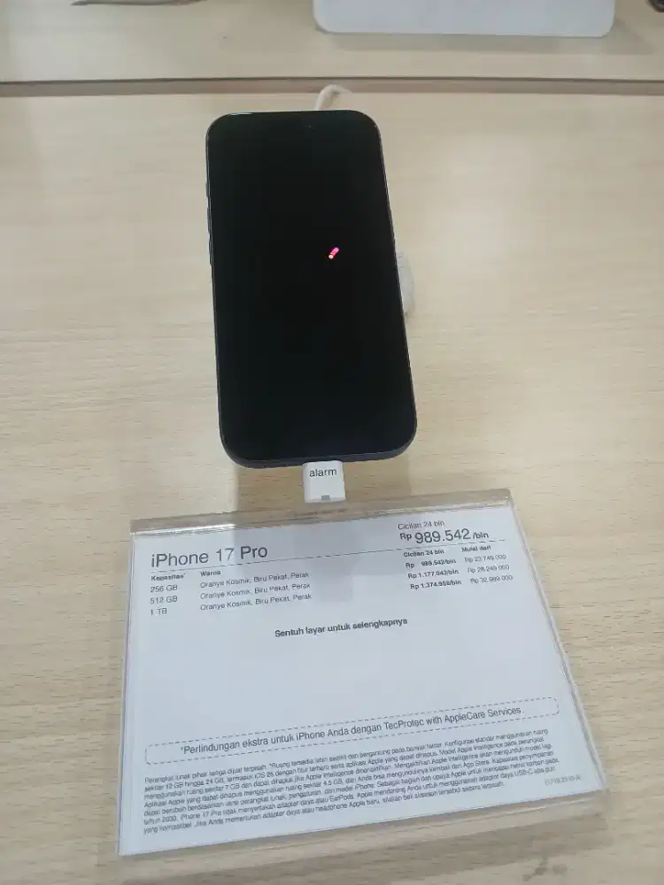 Promo cicilan iphone 17 pro 256gb promo bunga 0 % dan free 2x cicilan