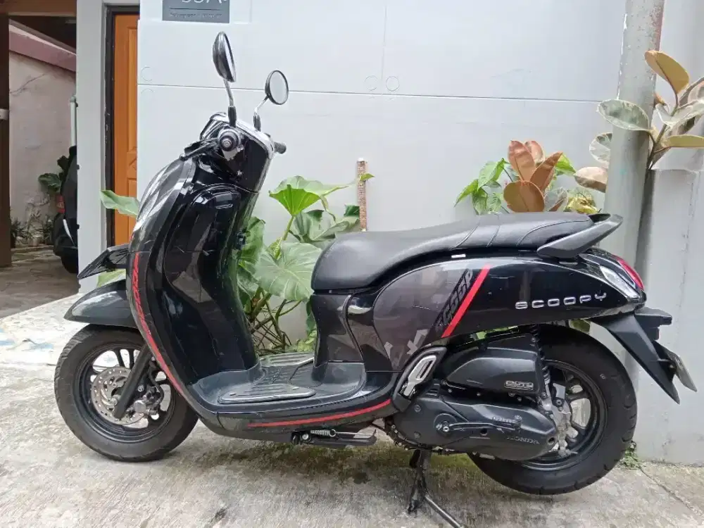 Honda Scoopy fi tahun 2021 komplit