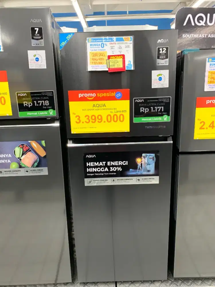 Kulkas Aqua AQR DTM265RAV
