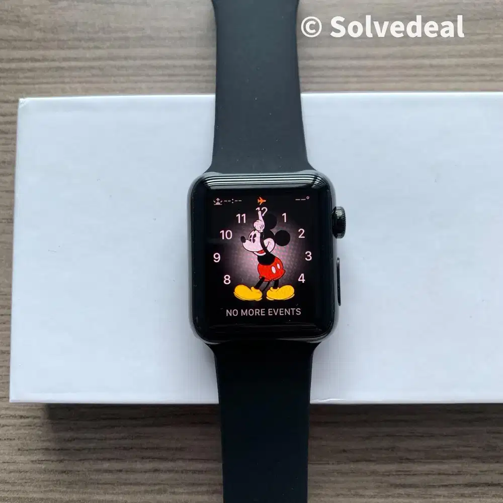 Apple Watch Series 38mm Stainless Steel Black