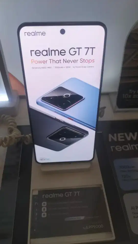 New Realme GT 7T 24/256 Segel Box