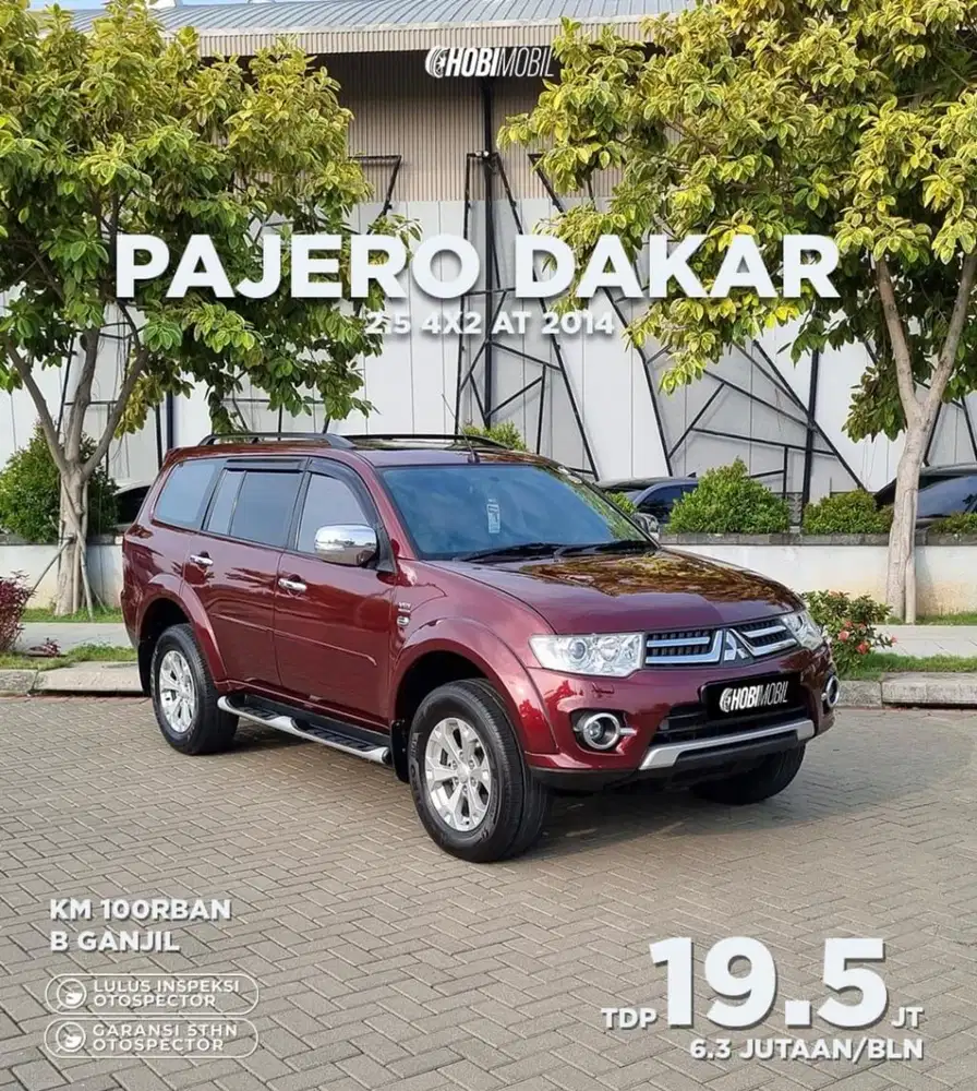 Pajero Dakar 2.5 4X2 AT Thn 2014